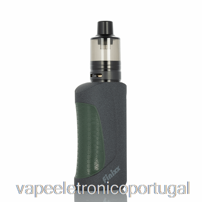 Vape Eletrônico Aspire Finixx 80w Starter Kit Arenito Cinza